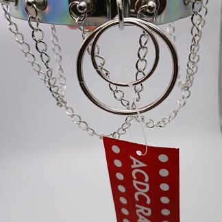 Ring & Chain Choker (Silver)