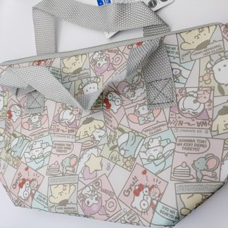 Sanrio comic strip style lunch bag