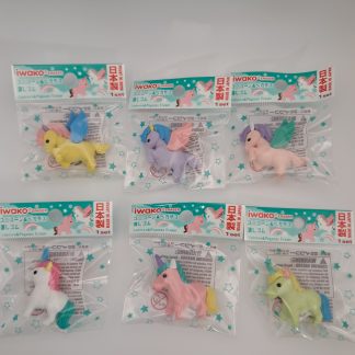 Iwako Unicorn & Pegasus Erasers