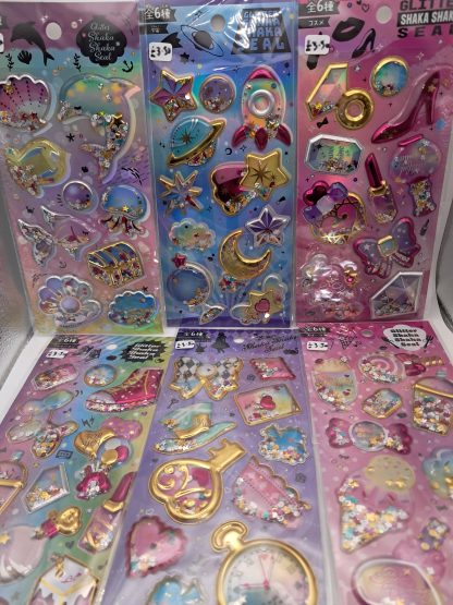Glitter "Shakashaka" Stickers