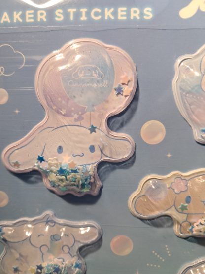 Cinnamoroll Glitter Filled Shaker Stickers - Image 2
