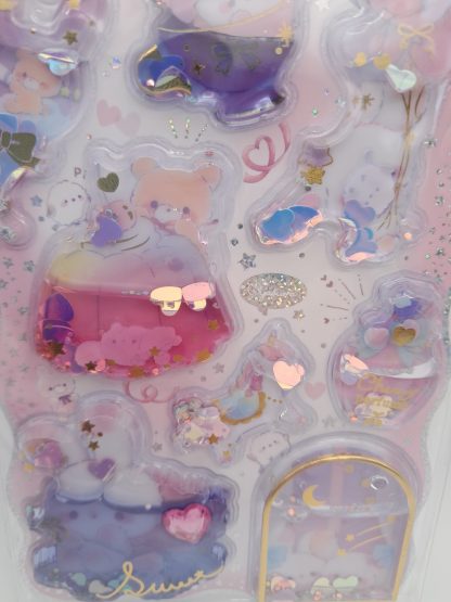 Goodnight Bunny Water Filled Stickers - Image 2