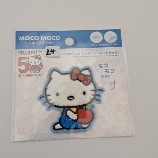 Hello Kitty 50th Anniversary Fluffy Patch/Sticker