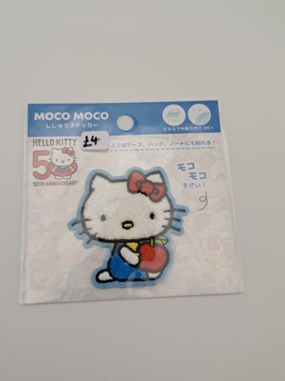 Hello Kitty 50th Anniversary Fluffy Patch/Sticker