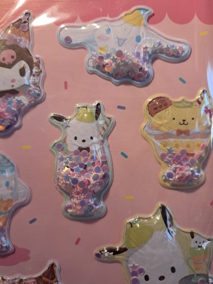 Sanrio Glitter Filled Shaker Stickers - Image 2