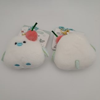 White Bird Keychain Plush