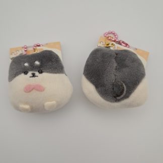 Black Shiba Inu Keychain Plush