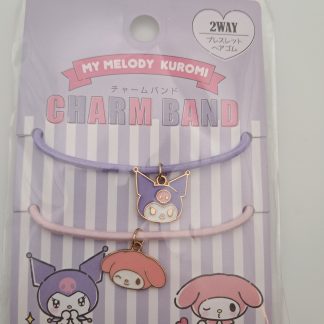 Kuromi & My Melody Hair Charm Tie Set