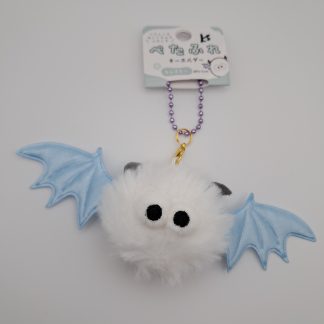 Blue Winged Flying Monster Keychain Plush