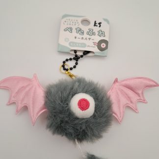 One Eyed Flying Monster Keychain Plush