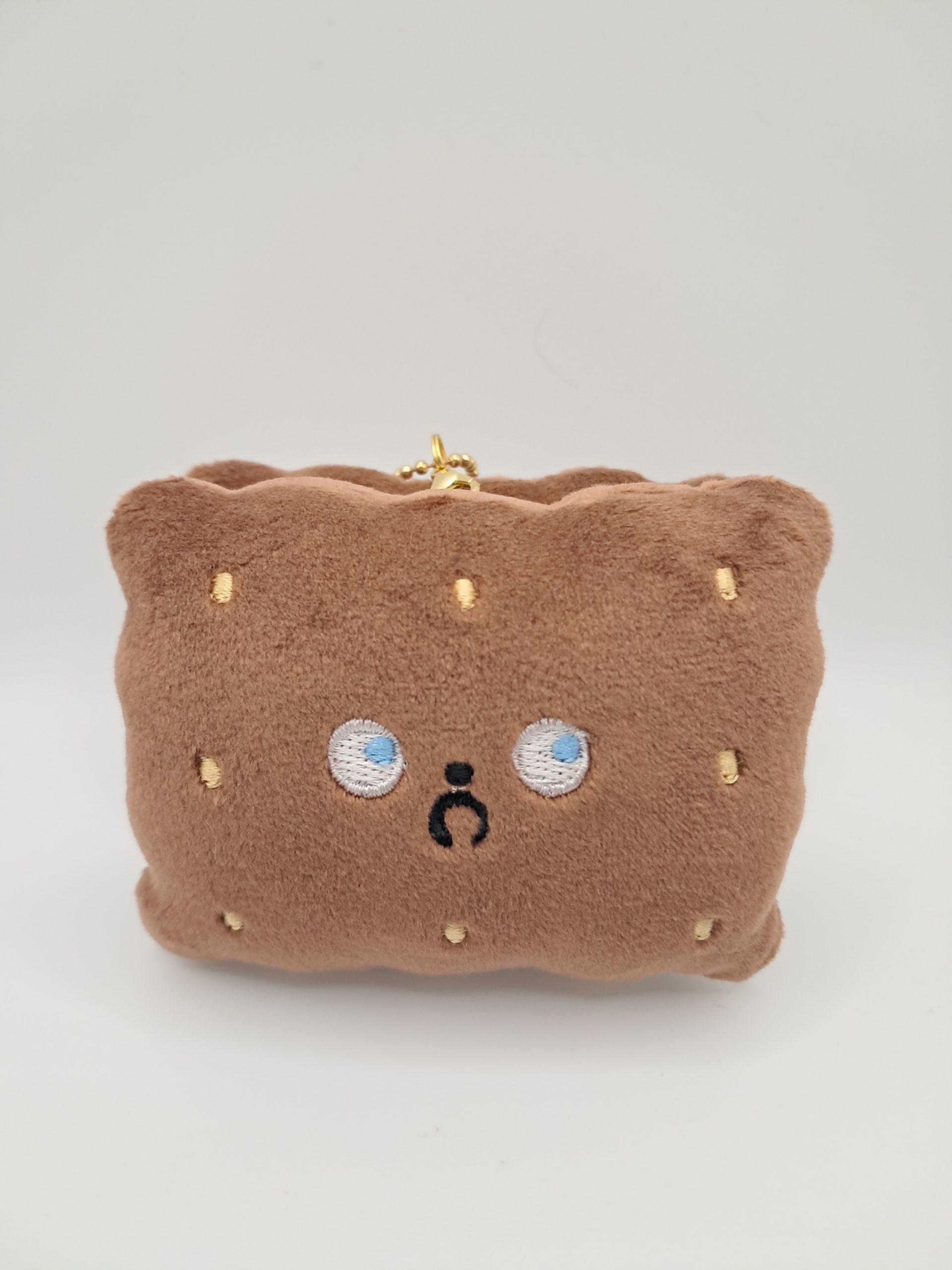 Yummy Biscuit Plush Charm - Cracker Sandwich