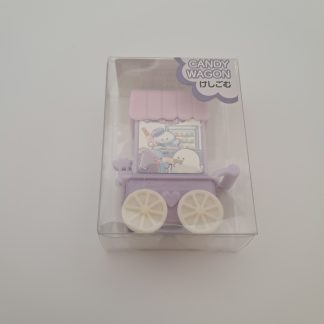 Obakenu Wonderland Candy Wagon Eraser